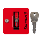 Kluczyk zamka Patent do hydrantów (827)